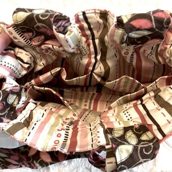 NWOT Patchwork Handbag with Tie Closure - Picture 7 of 10